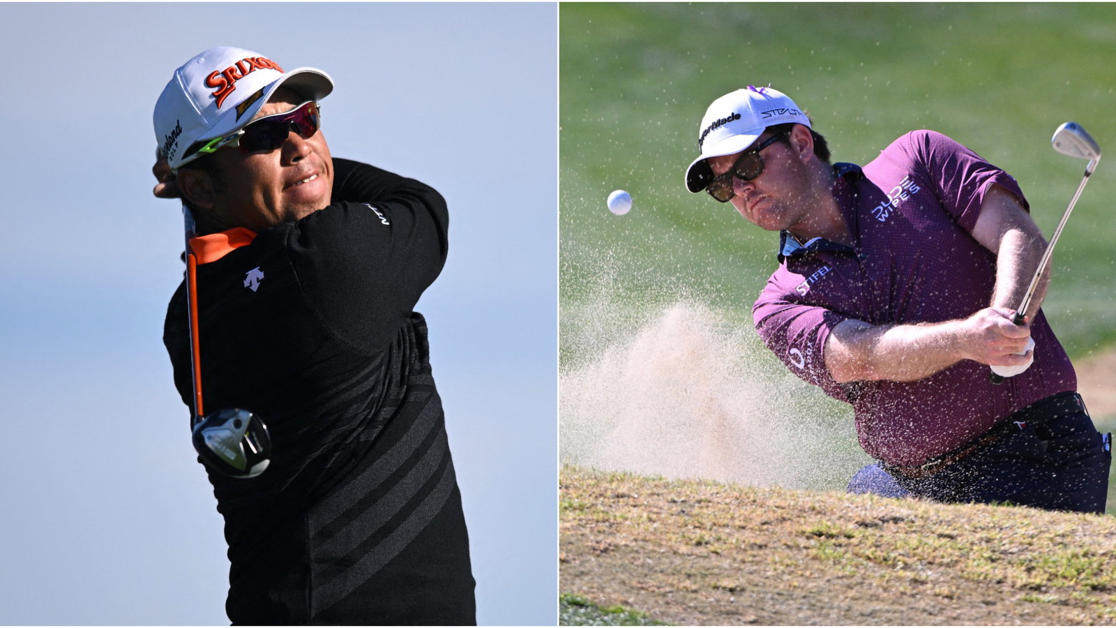Hideki Matsuyama LIFTS UP SHIRT to Harry Higgs on PGA Tour